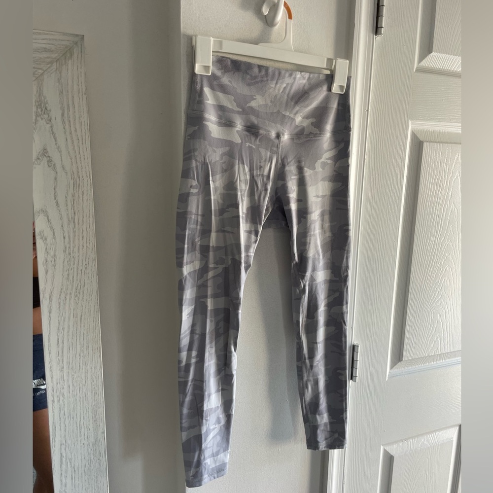 White Camo Leggings